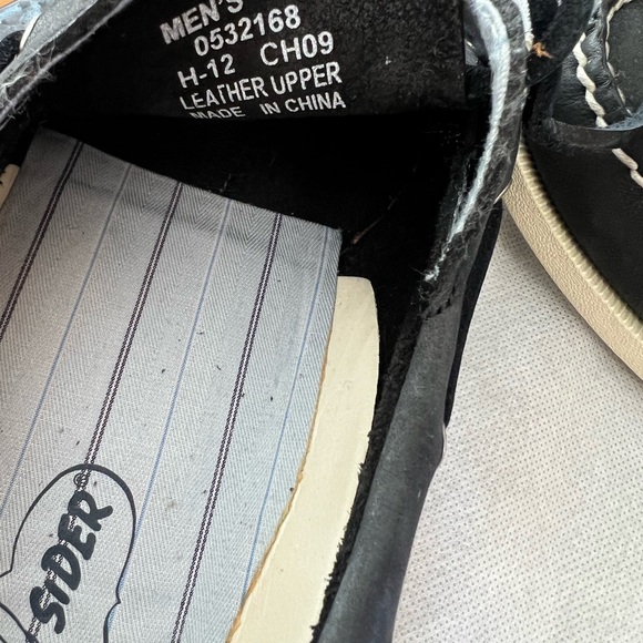 Sperry black leather boat shoe - Picture 3 of 3